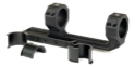 FLAT TOP ONE PIECE EXTENDED EYE RELIEF OPTICAL MOUNT FOR PICATINNY RAIL, FITS 30MM AND 1 INCH SCOPES WITH INCLUDED ADAPTER RINGS 