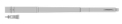 SUPERMATCH BARREL, 6MM CREEDMOOR CHAMBER, 24" HEAVY CONTOUR, 1:8 TWIST, RIFLE+3 PORT POSITION 