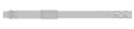 SUPERMATCH BARREL, ULTRALIGHT 9MM, 6" BARREL WELDED TO 16.5" OAL, 1:10 TWIST, STAINLESS STEEL WITH ALUMINUM SHROUD 