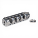 MK V Compensator: .223 | 1/2-28 TPI  |  .750 OD  |  Polished Stainless 