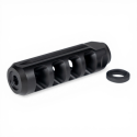 MK V Compensator: .223 | 1/2-28 TPI  |  .750 OD  |  QPQ Black 