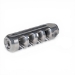 MK V Compensator: .223 | 1/2-28 TPI  |  .875 OD  |  Polished Stainless - JPCRE-28S