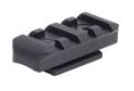 MIL-STD-1913 MODULAR RAIL WITH BACKER PLATE, 2" SECTION 