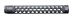 MK III RAPID CONFIGURATION HAND GUARD, XL RIFLELENGTH (15.5" OAL), KNURLED MATTE BLACK HARD COAT ANODIZED - JPHG3-6D-RC