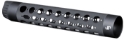 MK III RAPID CONFIGURATION HAND GUARD, RIFLE LENGTH (12.5" OAL), KNURLED MATTE BLACK HARD COAT ANODIZED 