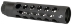 MK III RAPID CONFIGURATION HAND GUARD, MID LENGTH (9.25" OAL), KNURLED MATTE BLACK HARD COAT ANODIZED - JPHG3-5D-RC