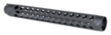 MK III RAPID CONFIGURATION HAND GUARD, XXL (17.25" OAL), KNURLED MATTE BLACK HARD COAT ANODIZED 