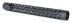MK III RAPID CONFIGURATION HAND GUARD, XXL (17.25" OAL), KNURLED MATTE BLACK HARD COAT ANODIZED - JPHG3-7D-RC