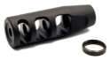 3-PORT COMPENSATOR, 1/2"-28 TPI, .750 OD, .281 EXIT, BLACK 