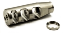 3-PORT COMPENSATOR, 5/8"-24 TPI, .750 OD, .350 EXIT, TITANIUM 
