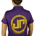 JP LADIES POLO 18, PURPLE/GOLD - JPPOLO18-PURPLE