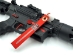 PLUG'R 9MM PCC CHAMBER FLAG WITH JP LOGO, RED - P-CHFLG-RED