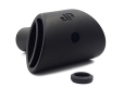 RECOIL ELIMINATOR, 1/2"-28 TPI, .750, .281 EXIT, BLACK 