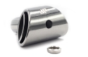 RECOIL ELIMINATOR, 5/8"-24 TPI, .750 OD, .308 EXIT,  STAINLESS STEEL 