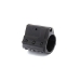TWO-PIECE ADJUSTABLE GAS BLOCK WITH DETENT, .875 BORE, BLACK STAINLESS, LOW PROFILE - JPGS-10D