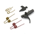 FIRE CONTROL KIT FOR AR-15/AR-10 TYPE RIFLES, STYLE/COLOR, CURVED - JPFC-1C