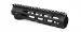 M-LOK SERIES HAND GUARD, MID LENGTH (9.25" OAL), ROCK BLASTED BLACK HARD COAT ANODIZED - JPHGM-5M