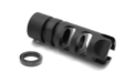 9MM COMPENSATOR, 1/2"-36 TPI, FOR UP TO .675 BARREL, .406 EXIT, PREDRILLED FOR PIN AND WELD APPLICATIONS,  QPQ FINISH 