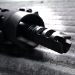 COMPENSATOR, 1/2-28 TPI, .850 OD, .281 EXIT, PREDRILLED FOR PIN AND WELD APPLICATIONS, QPQ FINISH - JPTC-556