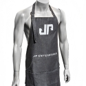 JP BLACK BIB APRON WITH 2 POCKETS 