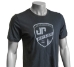JP NINE LINE APPAREL T-SHIRT, SHORT SLEEVE, BLACK/GRAY 22 - TSHIRT22-NLBLA