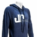 JP ATHLETIC HOODED SWEATSHIRT, NAVY BLUE - JPHOODIE22-BLUE
