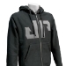 JP ZIP-UP HOODED SWEATSHIRT, BLACK - JPHOODIE23-BLk