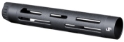 MK III SIGNATURE HAND GUARD, RIFLE LENGTH (12.5" OAL), ROCK BLASTED BLACK HARD COAT ANODIZED 