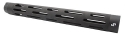 MK III SIGNATURE HAND GUARD, XXL (17.25" OAL), KNURLED FINISH, MATTE BLACK HARD COAT ANODIZED 