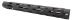 MK III SIGNATURE HAND GUARD, XXL (17.25" OAL), KNURLED FINISH, MATTE BLACK HARD COAT ANODIZED - JPHG3-7D-SK