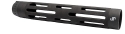 MK III SIGNATURE HAND GUARD, RIFLE LENGTH (12.5" OAL), KNURLED FINISH, MATTE BLACK HARD COAT ANODIZED 