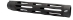 MK III SIGNATURE HAND GUARD, RIFLE LENGTH (12.5" OAL), KNURLED FINISH, MATTE BLACK HARD COAT ANODIZED - JPHG3-1D-SK