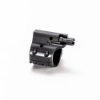 TWO-PIECE ADJUSTABLE GAS BLOCK WITH DETENT, .875 BORE, BLACK STAINLESS, ULTRA LOW PROFILE 
