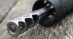 VERTICAL PORT 9MM COMPENSATOR, 1/2"-28 TPI, .750 OD, .406 EXIT, STAINLESS - JPTREV-928S