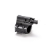 TWO-PIECE ADJUSTABLE GAS BLOCK WITH DETENT, .625 BORE, BLACK STAINLESS, ULTRA LOW PROFILE - JPGS-13D2